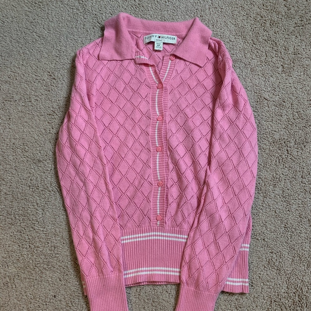 ❌SOLD❌Pink Tommy Hilfiger sweater